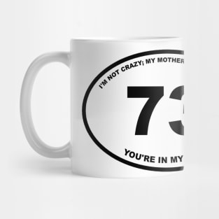 Sheldon 73 OVAL Mug